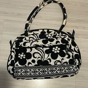 Vera Bradley Bag Metropolitan Night & Day Black White